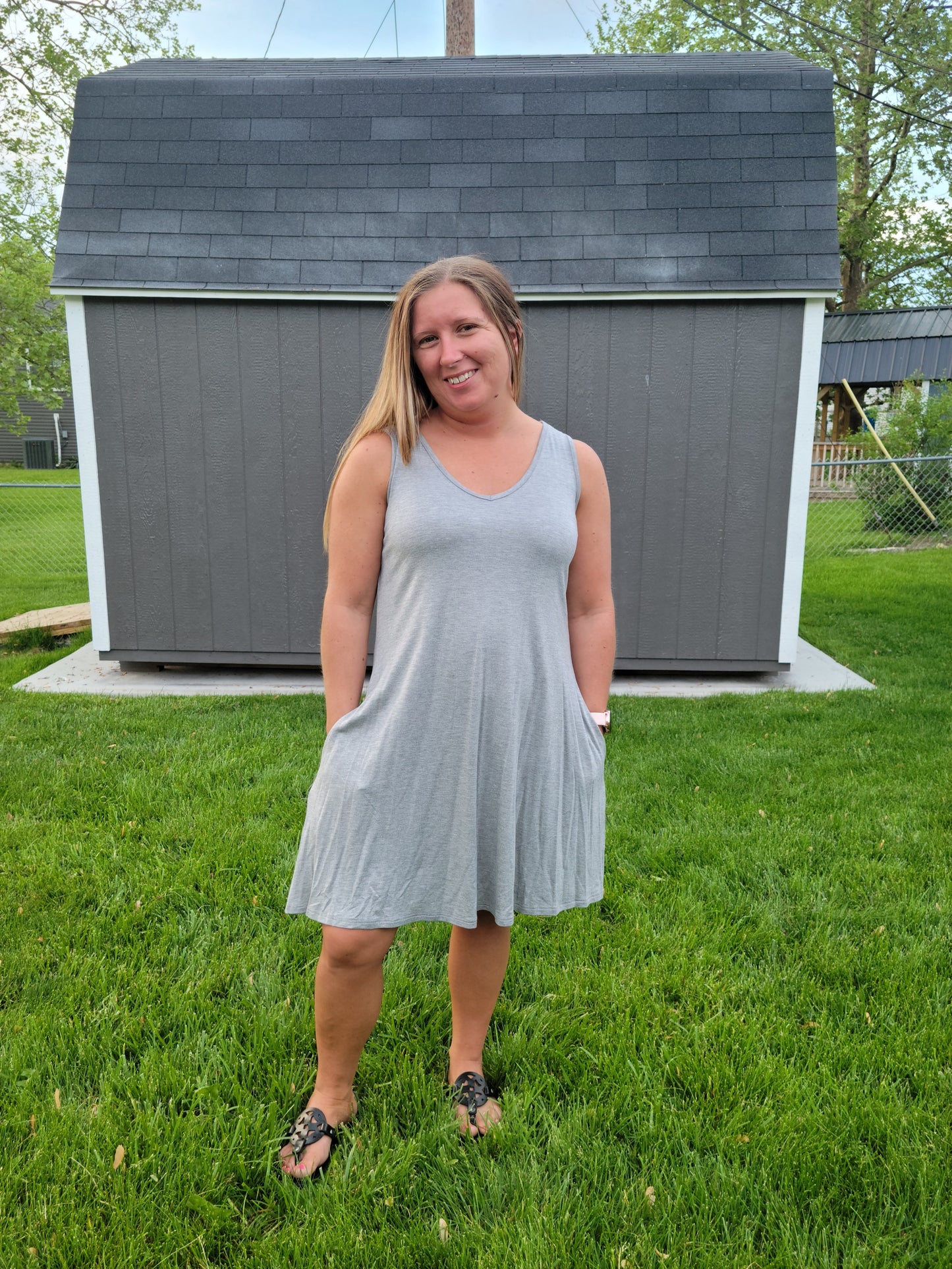 Grey Ultra Soft Dress