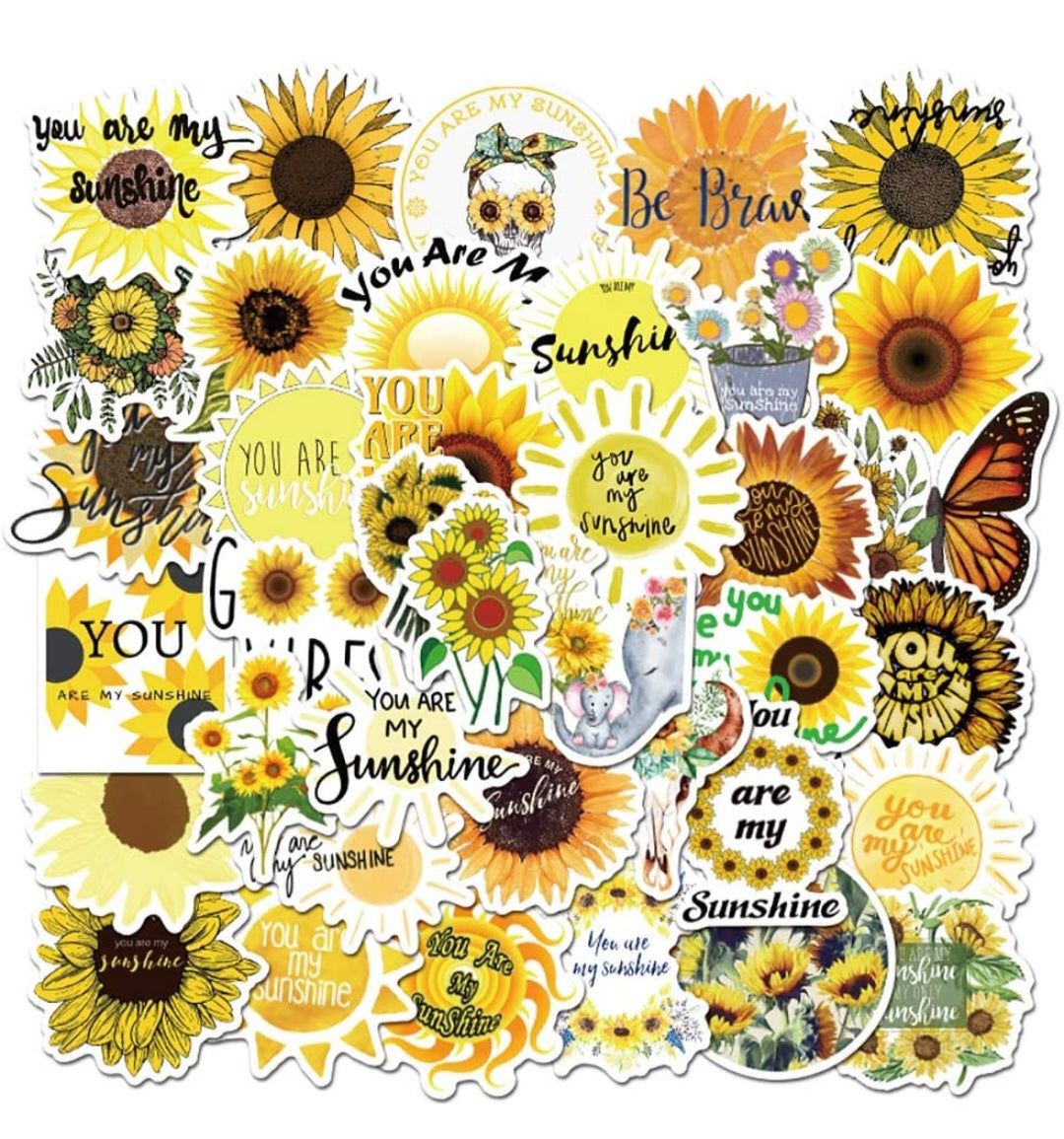 Sunflower Stickers