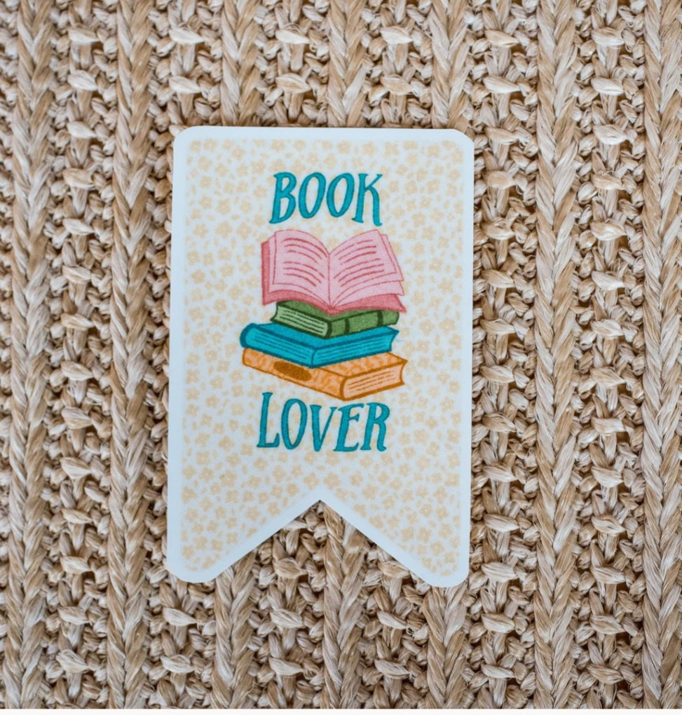 Book Lover Sticker
